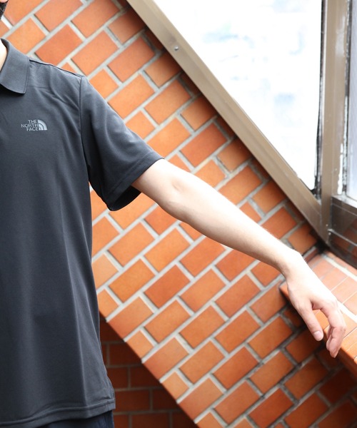 THE NORTH FACE（ザノースフェイス）の「ノースフェイス ピケポロシャツ（ポロシャツ・メンズ・ブラック/ブルー系その他・MEDIUM/X-LARGE/LARGE）」の5枚目の写真