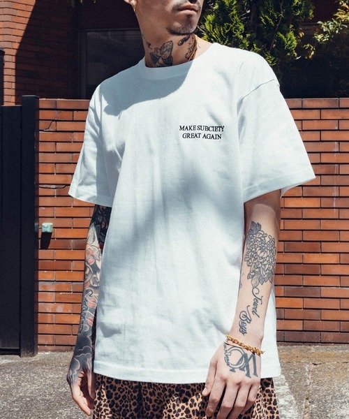 Subciety（サブサエティ）の「Great again tee（Tシャツ/カットソー・メンズ・レッド/ブラック/ホワイト・SMALL/MEDIUM/LARGE/X-LARGE/XX-LARGE）」の7枚目の写真