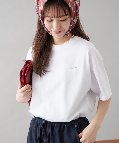 GEVACO(ゲバコ)の「【GEVACO】グラフィック馬図鑑半袖TEE(Tシャツ/カットソー・レディース・アイボリー/ネイビー/ホワイト・SMALL/MEDIUM/LARGE)」の15枚目の写真