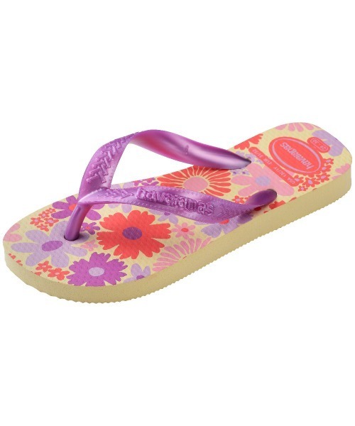 havaianas（ハワイアナス）の「havaianas (ハワイアナス) / Kids Flores キッズ サンダル ラバービーチサンダル（サンダル・キッズ・ベージュ/ピンク/ローズ・20/18/17/19/16）」の18枚目の写真