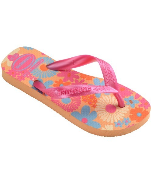 havaianas（ハワイアナス）の「havaianas (ハワイアナス) / Kids Flores キッズ サンダル ラバービーチサンダル（サンダル・キッズ・ベージュ/ピンク/ローズ・20/18/17/19/16）」の10枚目の写真