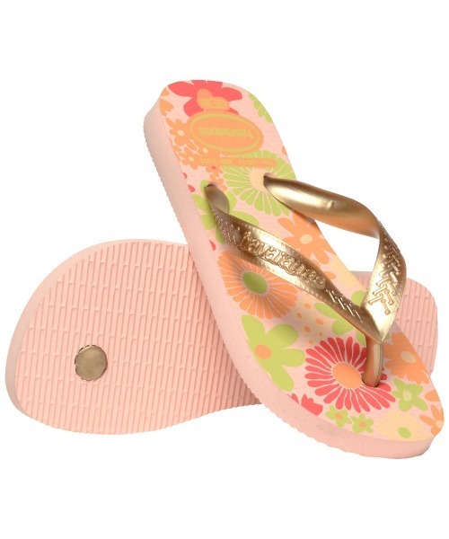 havaianas（ハワイアナス）の「havaianas (ハワイアナス) / Kids Flores キッズ サンダル ラバービーチサンダル（サンダル・キッズ・ベージュ/ピンク/ローズ・20/18/17/19/16）」の13枚目の写真