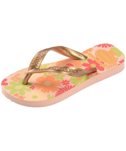 havaianas（ハワイアナス）の「havaianas (ハワイアナス) / Kids Flores キッズ サンダル ラバービーチサンダル（サンダル・キッズ・ベージュ/ピンク/ローズ・20/18/17/19/16）」の16枚目の写真