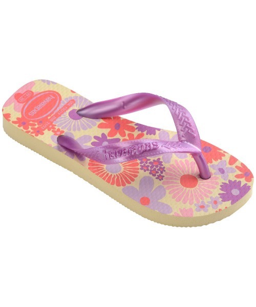 havaianas（ハワイアナス）の「havaianas (ハワイアナス) / Kids Flores キッズ サンダル ラバービーチサンダル（サンダル・キッズ・ベージュ/ピンク/ローズ・20/18/17/19/16）」の17枚目の写真