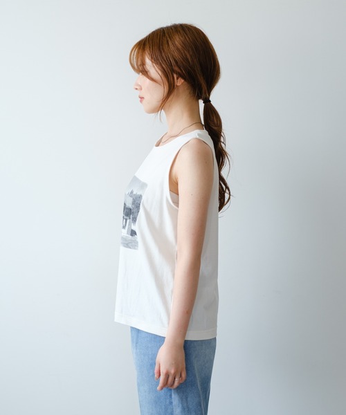 Kastane（カスタネ）の「B タンク付きドットチュールブラウス（シャツ/ブラウス・レディース・ブラック/アイボリー/ホワイト・FREE）」の17枚目の写真