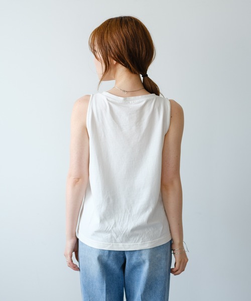 Kastane（カスタネ）の「B タンク付きドットチュールブラウス（シャツ/ブラウス・レディース・ブラック/アイボリー/ホワイト・FREE）」の18枚目の写真