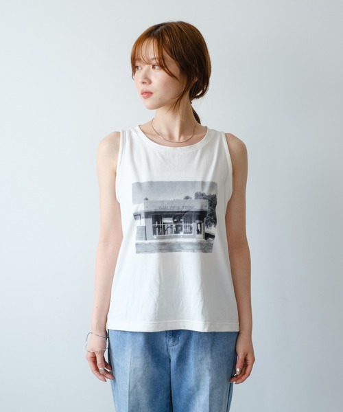 Kastane（カスタネ）の「B タンク付きドットチュールブラウス（シャツ/ブラウス・レディース・ブラック/アイボリー/ホワイト・FREE）」の16枚目の写真