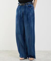 SOFFITTO（ソフィット）の「シアーデニムパンツ（デニムパンツ）」