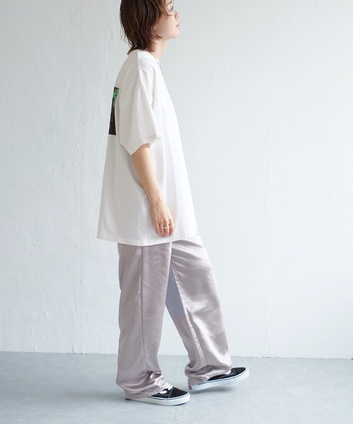 notch.（ノッチ）の「◆ 股下丈が選べる ◆カラーサテンパンツ（その他パンツ・レディース・ライトグレー/ブラック/ベージュ/ネイビー・TM/M）」の20枚目の写真