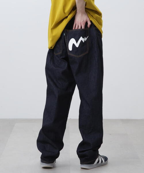MANASTASH（マナスタッシュ）の「MANASTASH/マナスタッシュ  MS DENIM SKATER PANTS/デニムスケートパンツ（デニムパンツ・メンズ・ブラック/ブラック系その他/その他35/その他4・30/36/32/34）」の19枚目の写真