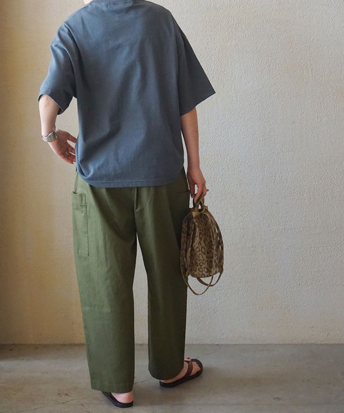 あなたにおすすめの商品 tabrikシルクカーゴパンツ サイドポケット