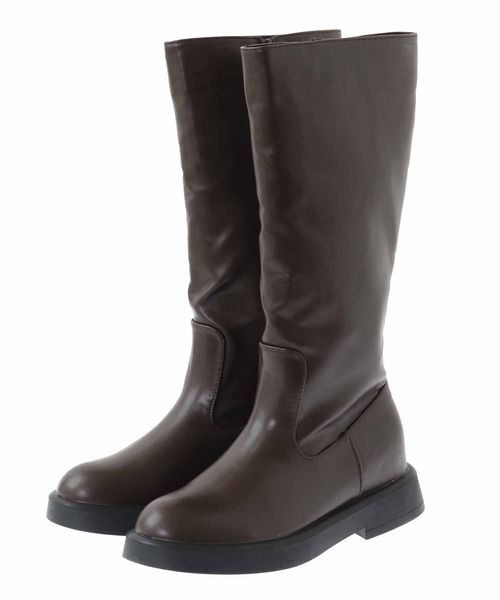 31 Sons de mode（トランテアン　ソン　ドゥ　モード）の「インヒールロングブーツ（ブーツ・レディース・ブラウン/ブラック・S/M/L）」の14枚目の写真