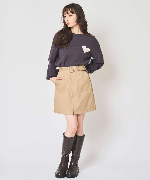 31 Sons de mode（トランテアン　ソン　ドゥ　モード）の「インヒールロングブーツ（ブーツ・レディース・ブラウン/ブラック・S/M/L）」の11枚目の写真