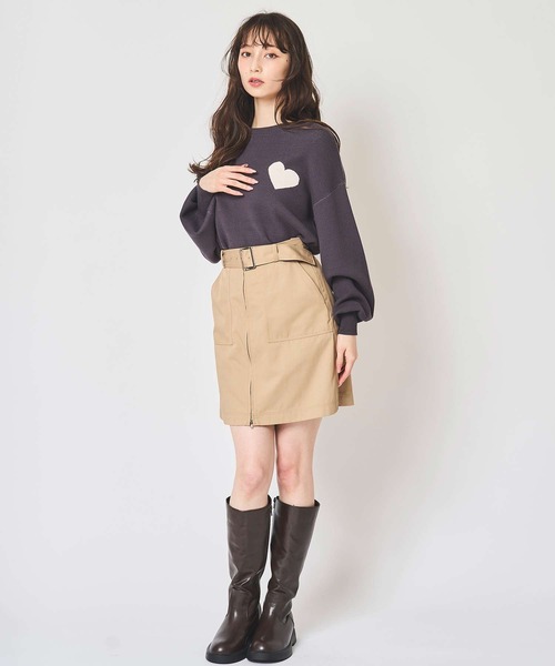 31 Sons de mode（トランテアン　ソン　ドゥ　モード）の「インヒールロングブーツ（ブーツ・レディース・ブラウン/ブラック・S/M/L）」の12枚目の写真