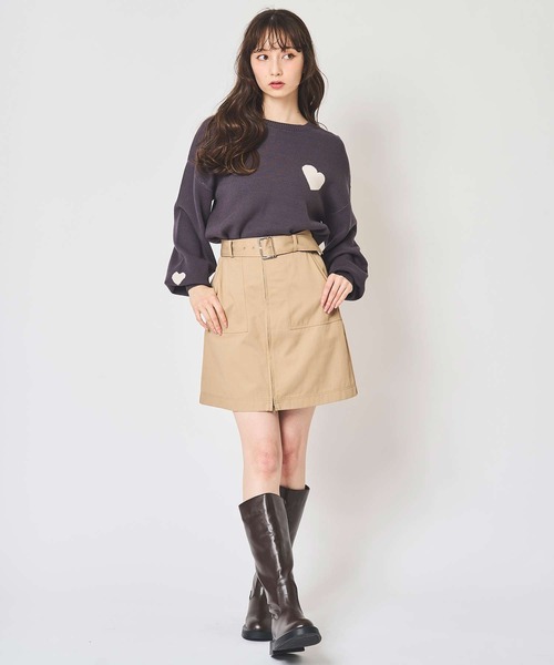 31 Sons de mode（トランテアン　ソン　ドゥ　モード）の「インヒールロングブーツ（ブーツ・レディース・ブラウン/ブラック・S/M/L）」の13枚目の写真