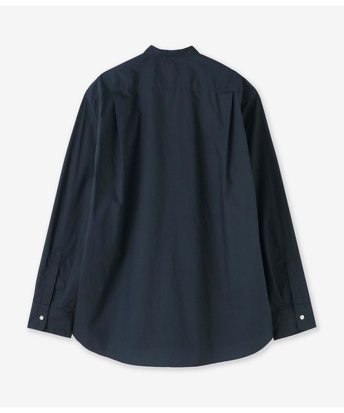 junhashimoto（ジュンハシモト）の「BANDCOLLAR SHIRT（シャツ/ブラウス・メンズ・ネイビー/ホワイト・2/3/4）」の14枚目の写真