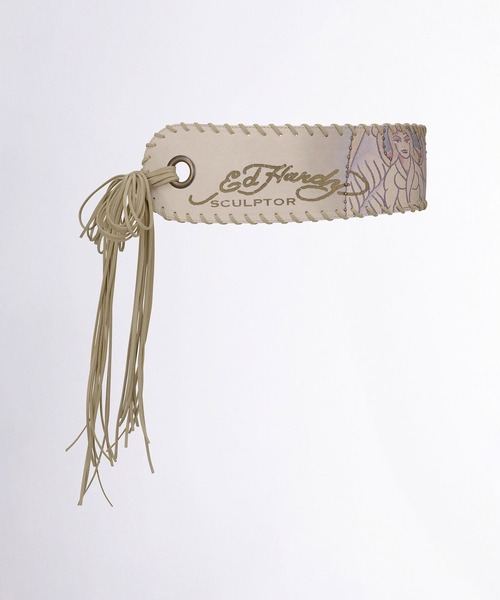 Sculptor X Ed Hardy] Faux Leather Angel Belt（ベルト