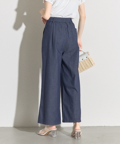 tocco closet(トッコ クローゼット)の「【ZOZO限定】タック入りワイドパンツ(その他パンツ・レディース・ブラック/ネイビー/ライトグレー・M)」の22枚目の写真