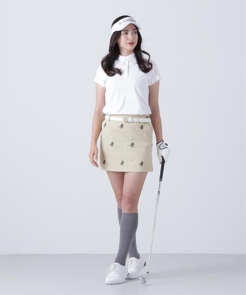 St ANDREWS(セントアンドリュース)の「【St ANDREWS】SPXジャガードUV半袖シャツ (WOMENS)(ポロシャツ・レディース・ホワイト/ネイビー/グリーン系その他・M/L/S)」の7枚目の写真