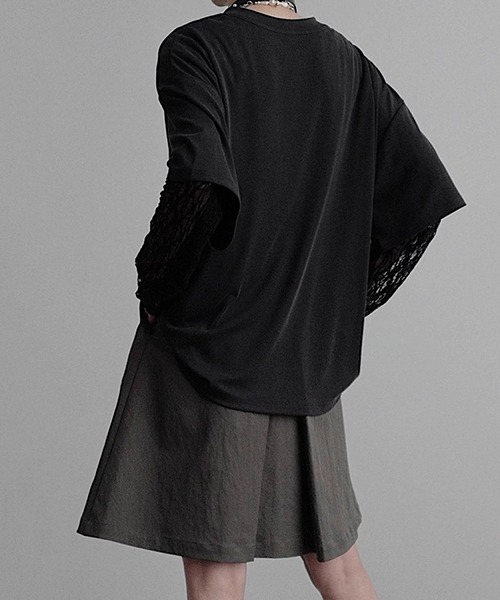 chuclla(チュクラ)の「【CHENTAITAI】“CLOSED”サイン グラフィックTシャツ CTW25s019(Tシャツ/カットソー・レディース・ブラック/アイボリー・M/S)」の17枚目の写真
