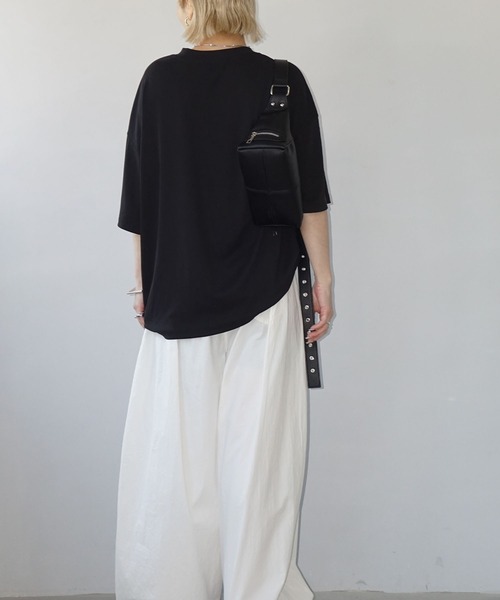 chuclla(チュクラ)の「【CHENTAITAI】“CLOSED”サイン グラフィックTシャツ CTW25s019(Tシャツ/カットソー・レディース・ブラック/アイボリー・M/S)」の5枚目の写真
