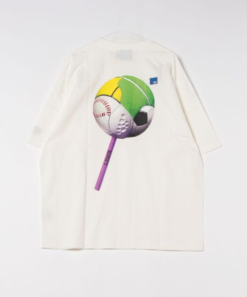 GEORGE'S(ジョージズ)の「ボールグラフィックTシャツ(Tシャツ/カットソー・メンズ・ブラック/杢グレー/オフホワイト・LARGE/MEDIUM)」の21枚目の写真