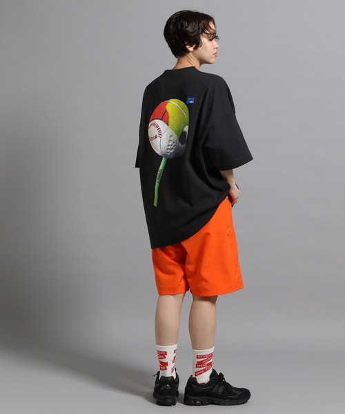 GEORGE'S(ジョージズ)の「ボールグラフィックTシャツ(Tシャツ/カットソー・メンズ・ブラック/杢グレー/オフホワイト・LARGE/MEDIUM)」の11枚目の写真