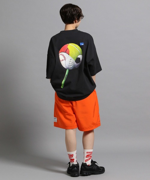 GEORGE'S(ジョージズ)の「ボールグラフィックTシャツ(Tシャツ/カットソー・メンズ・ブラック/杢グレー/オフホワイト・LARGE/MEDIUM)」の10枚目の写真