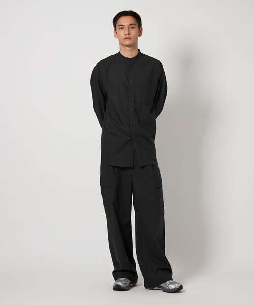 UNITED ARROWS & SONS（ユナイテッドアローズアンドサンズ）の「＜UNITED ARROWS & SONS by MASAKI KAWASE＞ W/N TRO 6P PANTS/パンツ（カーゴパンツ・メンズ・ブラック・S/L/M/XL）」の4枚目の写真