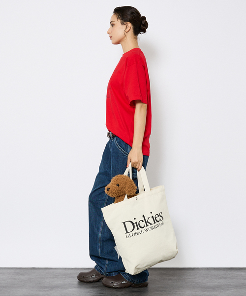 Dickies（ディッキーズ）の「【Dickies/ディッキーズ】TEXT LOGO TC/ロゴキャンバス２WAYショルダー/トートバッグ/ユニセックス（ショルダーバッグ・メンズ・ブラック系その他/グリーン系その他/ブルー系その他/レッド系その他/ブラック系その他2/グリーン系その他2/ブルー系その他2/レッド系その他2・フリー）」の17枚目の写真