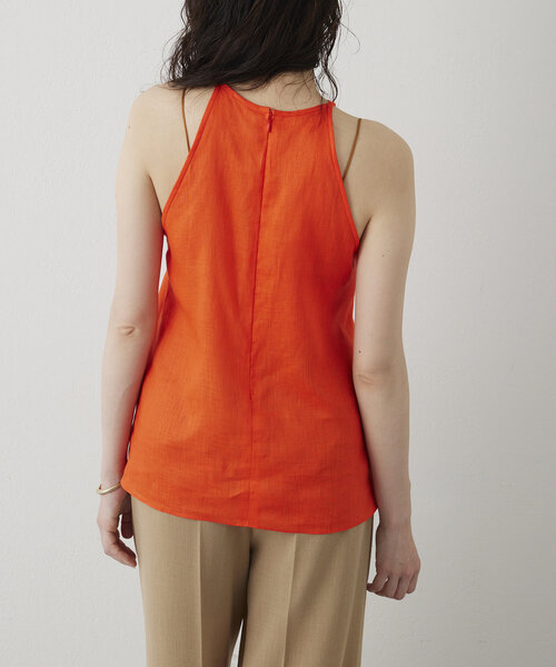 Drawing Numbers（ドローイング ナンバーズ）の「【Drawing Numbers】フレンチリネンホルターブラウス（シャツ/ブラウス・レディース・グレー/ブラック/ブラウン/レッド・38）」の22枚目の写真