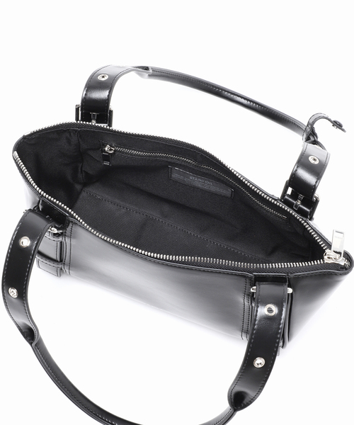 U by SPICK&SPAN（ユーバイスピックアンドスパン）の「STAND OIL/スタンドオイル BOAT BAG（ハンドバッグ・レディース・ブラウン/ブラック・FREE）」の9枚目の写真