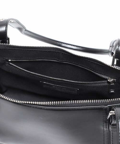 U by SPICK&SPAN（ユーバイスピックアンドスパン）の「STAND OIL/スタンドオイル BOAT BAG（ハンドバッグ・レディース・ブラウン/ブラック・FREE）」の10枚目の写真