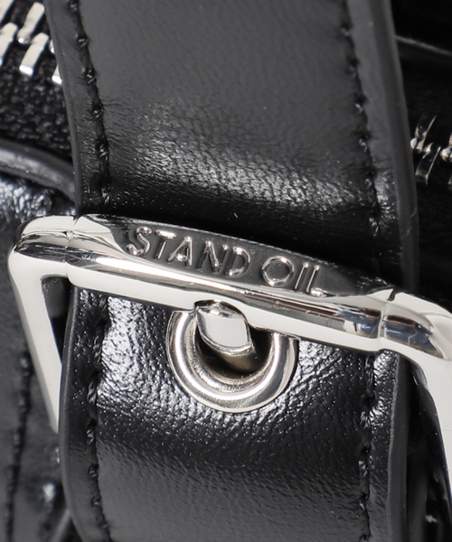 U by SPICK&SPAN（ユーバイスピックアンドスパン）の「STAND OIL/スタンドオイル BOAT BAG（ハンドバッグ・レディース・ブラウン/ブラック・FREE）」の14枚目の写真