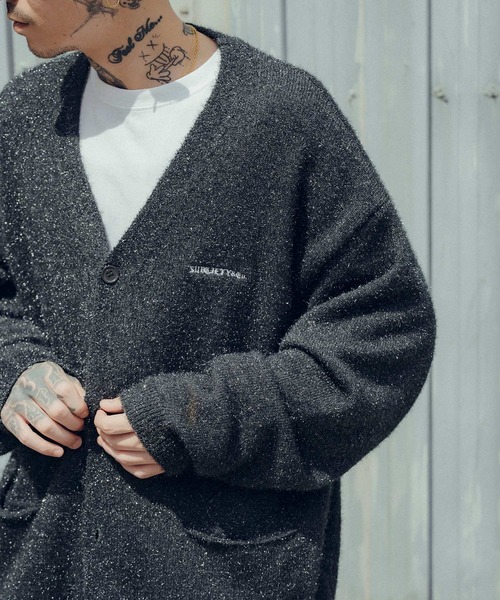 Subciety（サブサエティ）の「Glitter cardigan（カーディガン/ボレロ・メンズ・グリーン/ブラック・X-LARGE/LARGE/MEDIUM）」の11枚目の写真