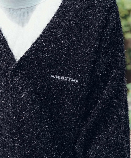 Subciety（サブサエティ）の「Glitter cardigan（カーディガン/ボレロ・メンズ・グリーン/ブラック・X-LARGE/LARGE/MEDIUM）」の4枚目の写真