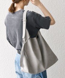 SHIPS any（シップス エニィ）の「SHIPS any: A4 タッセル ワンショルダー バッグ（トートバッグ・レディース）」