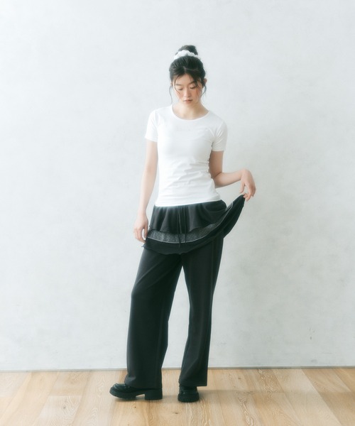 FCMM(エフシーエムエム)の「【日本限定】WING TEE / ウィングTEE(Tシャツ/カットソー・レディース・オフホワイト/チャコールグレー/グリーン・MEDIUM/SMALL)」の22枚目の写真