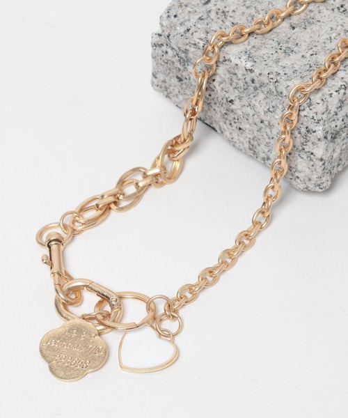 JEANASIS(ジーナシス)の「チャームコンビチェーンネックレス/572270(ネックレス・レディース・ゴールド系その他/シルバー系その他・FREE)」の11枚目の写真