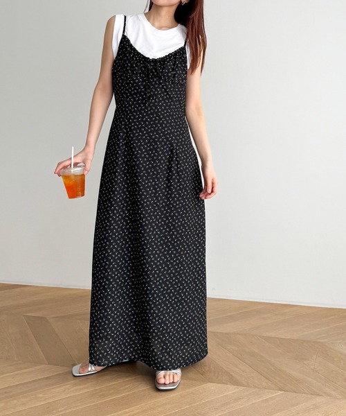 CANAL JEAN（キャナルジーン）の「El mar　クールコットンワイドタンク（タンクトップ・レディース・ホワイト/イエロー/ブラック・ONE SIZE）」の8枚目の写真