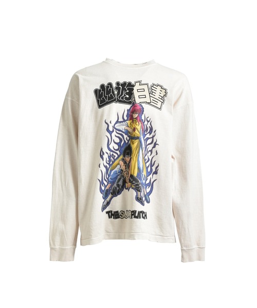 THE SUGAR PUNCH(ザシュガーパンチ)の「L/S T-SHIRTS(Tシャツ/カットソー・メンズ・ブラック/ホワイト・X-LARGE/LARGE)」の2枚目の写真
