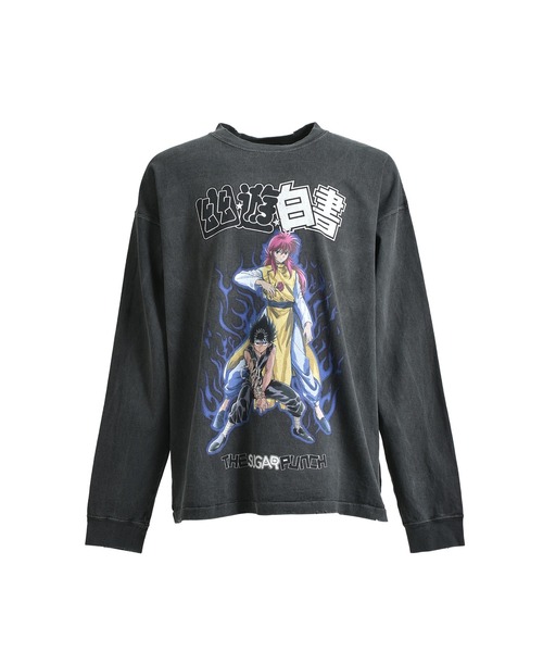 THE SUGAR PUNCH(ザシュガーパンチ)の「L/S T-SHIRTS(Tシャツ/カットソー・メンズ・ブラック/ホワイト・X-LARGE/LARGE)」の1枚目の写真