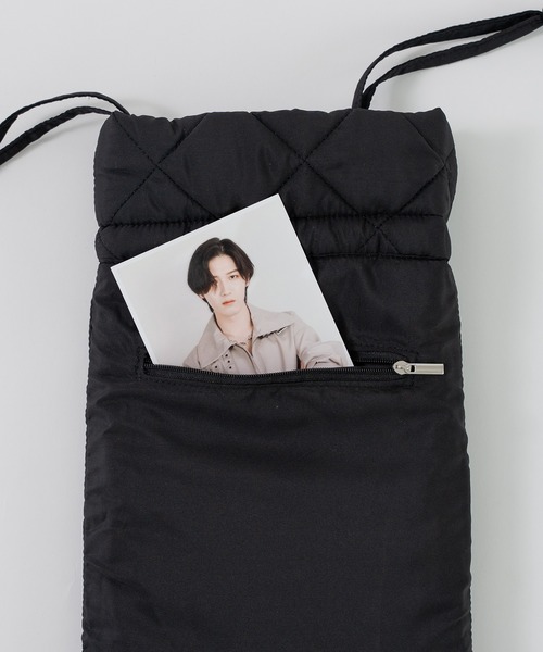 推し活【オシイロ】ナイロンキルティングペンライトケース（ポーチ