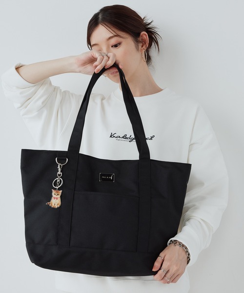 ポールアンドジョーアクセソワ（PAUL & JOE ACCESSOIRES）/ビッグトートバッグ PJA−B1328 カジュアル・プレートメタル PAUL & JOE ACCESSOIRES (ポール＆ジョーアクセソワ)ビッグトート