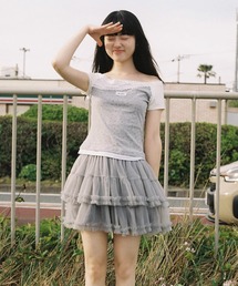 tシャツ レイヤードボウタイシャツトップス SP25s020「SunsetPark」「2025SS」 レディース メンズ sr-228-0081-n25ss-01.jpg