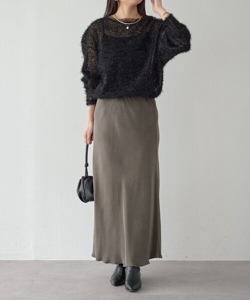 BEARDSLEY(ビアズリー)の「フェザーチュールブラウス(シャツ/ブラウス・レディース・ブラック/ホワイト・FREE)」の13枚目の写真