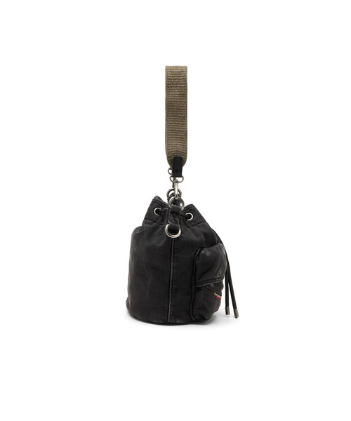 DIESEL（ディーゼル）の「メンズ バケットバッグ MULTI-PKTS MULTI-PKTS BUCKET X（ショルダーバッグ・メンズ・ブラック・FREE）」の9枚目の写真