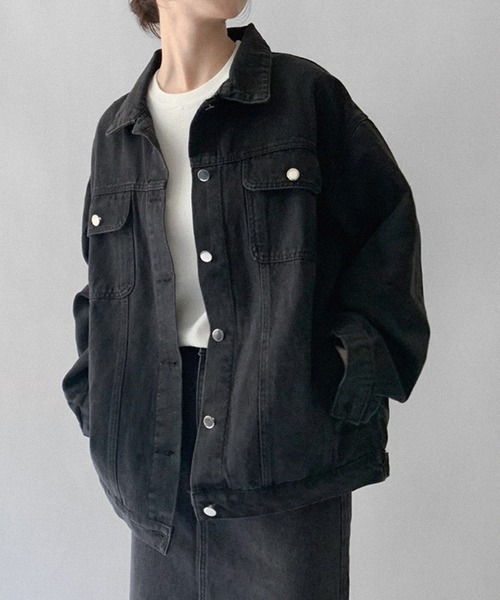 セール】【on:nue】[2色展開/3サイズ展開] オーバーサイズカラーデニム