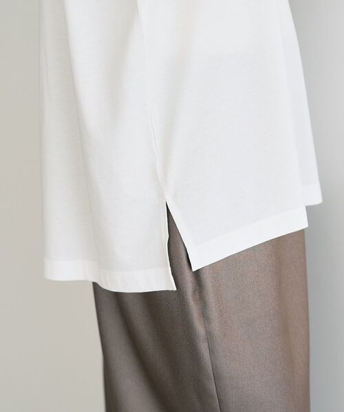 YECCA VECCA（イェッカヴェッカ）の「フォトプリントTee（Tシャツ/カットソー・レディース・ダークベージュ/オフホワイト/ブラック・FREE）」の11枚目の写真