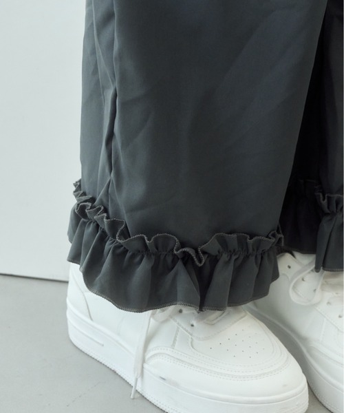Birthday room(バースデイルーム)の「レイヤードスカートパンツ/layered skirt pants(その他パンツ・レディース・ベージュ/グレー/ブラック・FREE)」の9枚目の写真